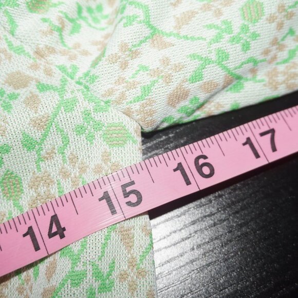 Vintage 70s Floral Regency Peasant Maxi Dress - Picture 6 of 8